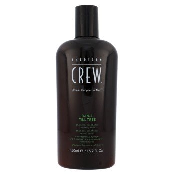 American Crew 3-In-1 Tea Tree  450Ml    For Man (Shampoo)
