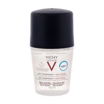 Vichy Homme Anti-Stains  50Ml   48H For Man (Antiperspirant)