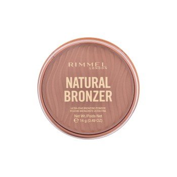 Rimmel London Natural Bronzer Ultra-Fine Bronzing Powder 14G  For Woman  (Bronzer)  003 Sunset