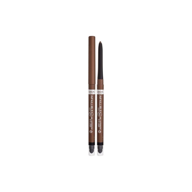 L'Oréal Paris Infaillible 1,2G Grip 36H Gel Automatic Eye Liner   (Eye Pencil) For Women  012 Bronzed Espresso