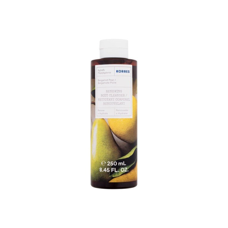 Korres Bergamot Pear      250Ml For Woman (Shower Gel) Renewing Body Cleanser
