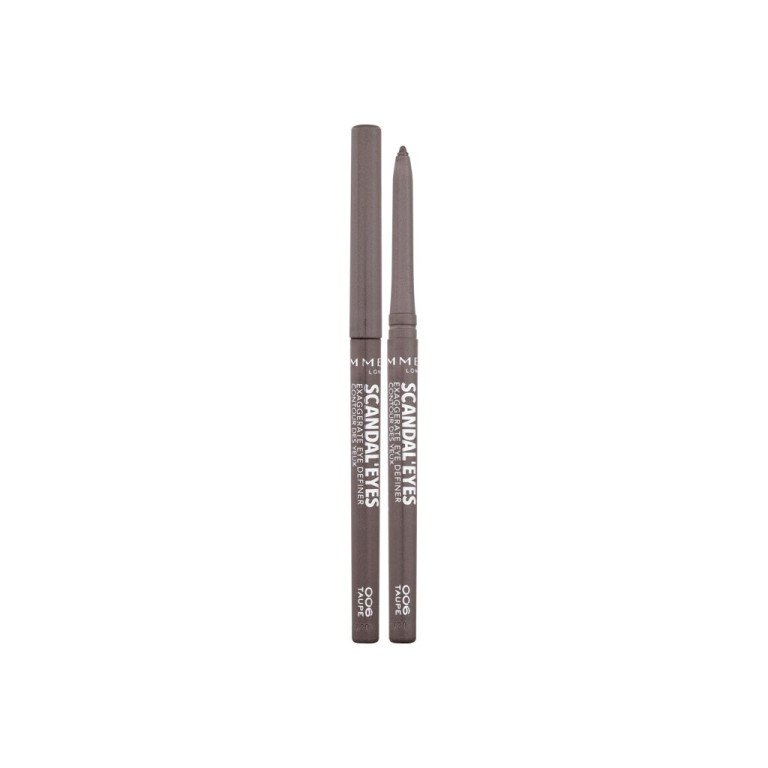 Rimmel London Scandal Eyes Exaggerate Eye Definer 0,35G 006 Taupe For Woman (Eye Pencil) Rimmel London Scandal Eyes Exaggerate Eye Definer 0,35G 006 Taupe For Woman (Eye Pencil)