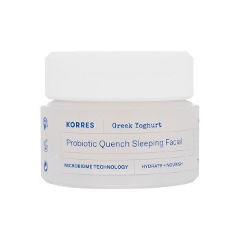 Korres Greek Yoghurt      40Ml For Woman (Night Skin Cream) Probiotic Quench Sleeping Facial