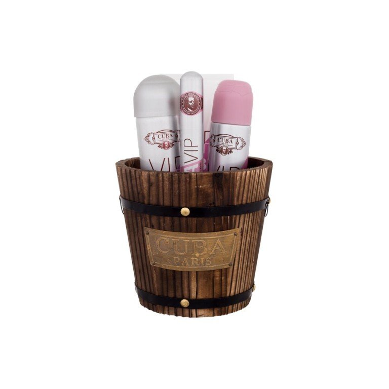 Cuba Vip   Edp 100 Ml + Edp 35 Ml + Body Spray 200 Ml + Body Lotion 200 Ml Body Lotion 1D00000101 100Ml W (Eau De Parfum)