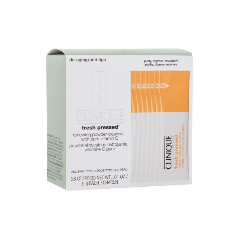 Clinique Fresh Pressed Renewing Powder Cleanser  28X5Gg    For Woman (Cleansing Mousse)