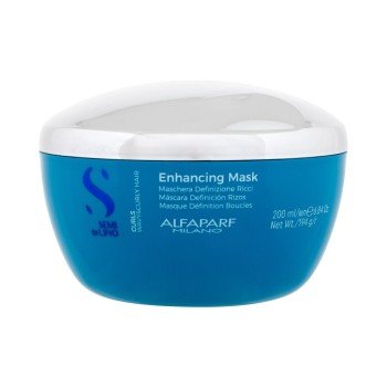 Alfaparf Milano Semi Di Lino Curls Enhancing Mask  200Ml    For Woman (Hair Mask)