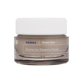 Korres Black Pine      40Ml For Woman (Night Skin Cream) Plump-Up Sleeping Facial