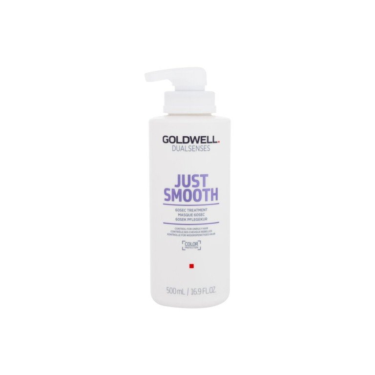 Goldwell Dualsenses Just Smooth 60Sec Treatment  500Ml    For Woman (Hair Mask)