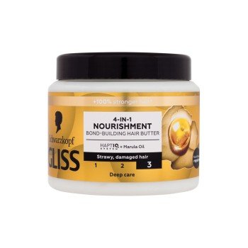 Schwarzkopf Gliss  4-In-1 Hair Butter    400Ml For Woman (Hair Mask) Nourishment