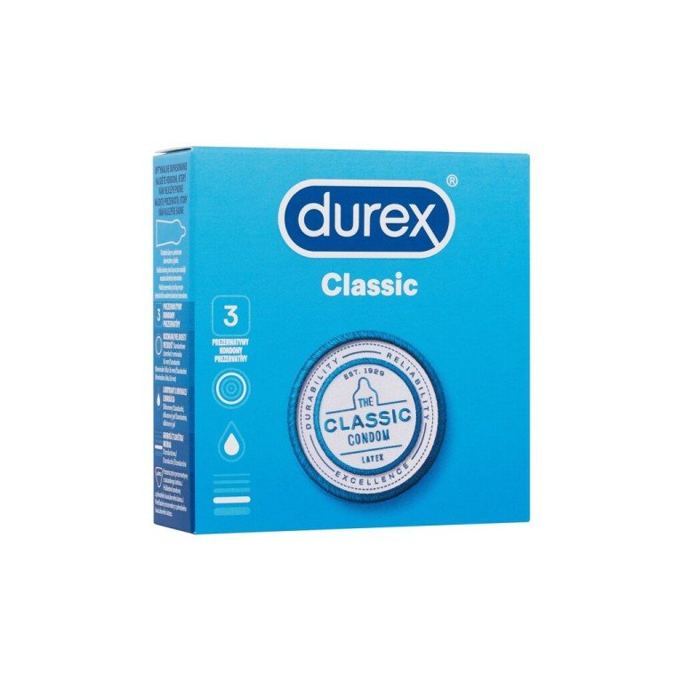 Durex Classic 3Pc For Man (Condoms) Durex Classic 3Pc For Man (Condoms)