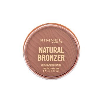 Rimmel London Natural Bronzer Ultra-Fine Bronzing Powder  14G 002 Sunbronze   For Woman (Bronzer)