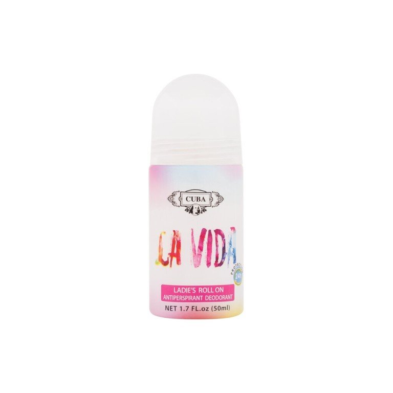 Cuba La Vida Ladie'S Roll On 50Ml For Woman (Antiperspirant) Cuba La Vida Ladie'S Roll On 50Ml For Woman (Antiperspirant)