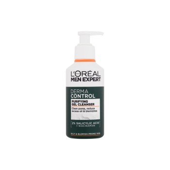L'Oréal Paris Men Expert Derma Control 260Ml Purifying Gel Cleanser   (Cleansing Gel) For Men  
