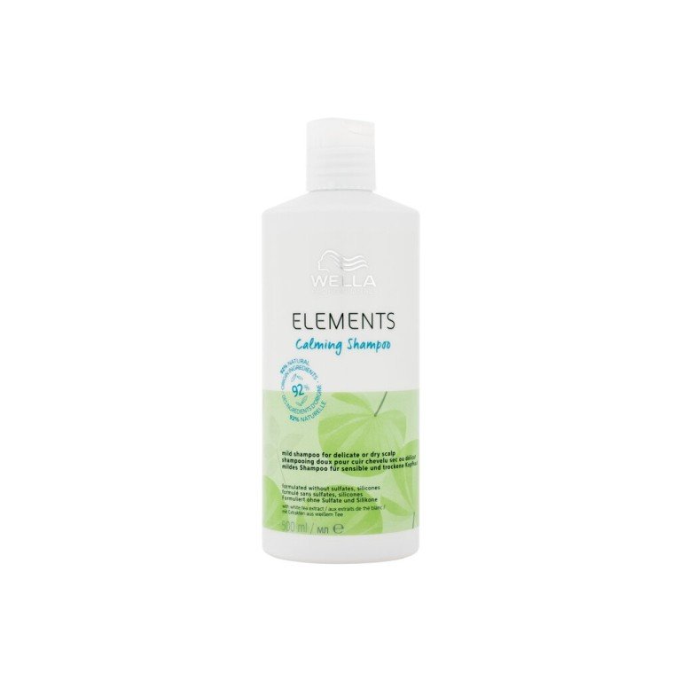 Wella Professionals Elements Calming Shampoo 500Ml For Woman (Shampoo) Wella Professionals Elements Calming Shampoo 500Ml For Woman (Shampoo)
