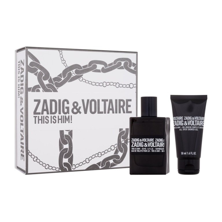 Zadig & Voltaire This Is Him!   Edt 50 Ml + Shower Gel 50 Ml Shower Gel Wm00000101 50Ml M (Eau De Toilette)