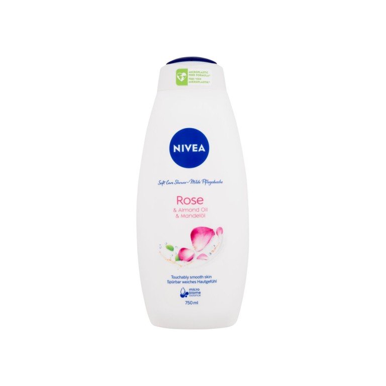 Nivea Rose & Almond Oil 750Ml  For Woman  (Shower Gel)  