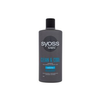Syoss Professional Performance Men Clean & Cool  440Ml    For Man (Shampoo)