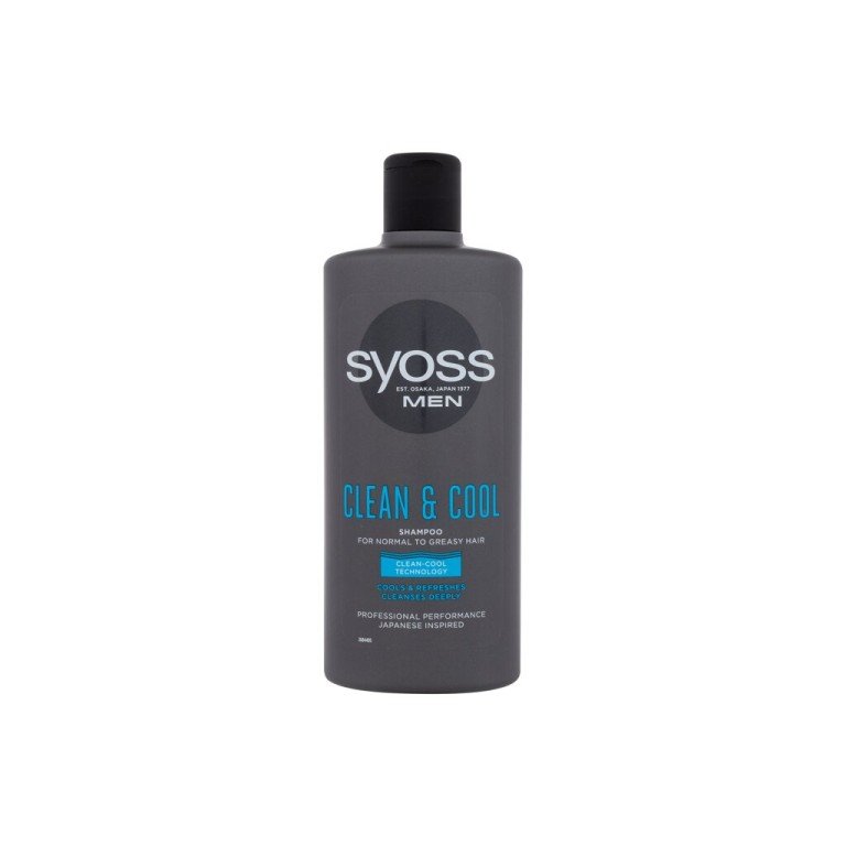 Syoss Professional Performance Men Clean & Cool 440Ml For Man (Shampoo) Syoss Professional Performance Men Clean & Cool 440Ml For Man (Shampoo)