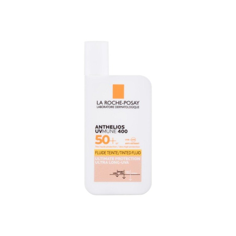 La Roche-Posay Anthelios Uvmune 400 Tinted Fluid  50Ml   Spf50+ For Woman (Face Sun Care)