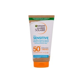 Garnier Ambre Solaire Sensitive Advanced Hypoallergenic Milk 175Ml  Unisex  (Sun Body Lotion) SPF50+ 