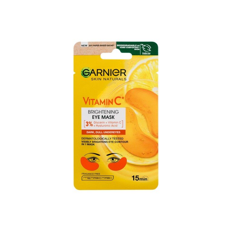 Garnier Skin Naturals Vitamin C      1Pc For Woman (Eye Mask) Brightening Eye Mask