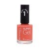 Rimmel London Super Gel Step1 12Ml  For Woman  (Nail Polish)  047 Spiced Coral