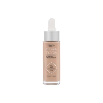 L'Oréal Paris True Match Nude  30Ml 3-4 Light-Medium  Plumping Tinted Serum For Woman (Makeup)