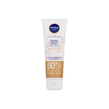 Nivea Sun Dark Spot Control Sun Fluid 40Ml  For Woman  (Day Cream) SPF50+ 