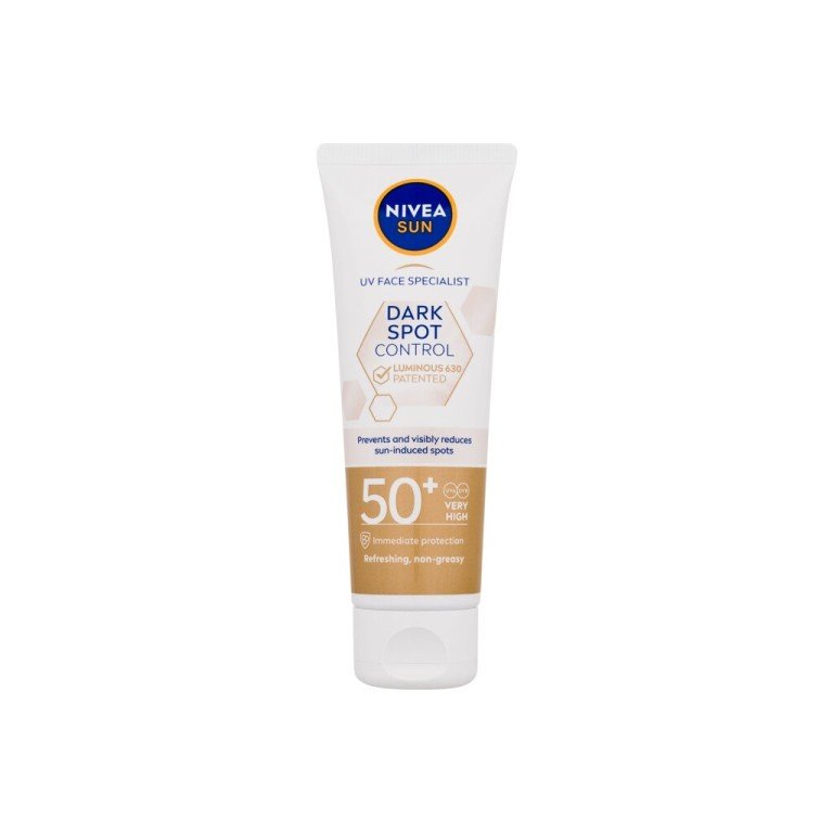 Nivea Sun Dark Spot Control Sun Fluid 40Ml  For Woman  (Day Cream) SPF50+ 