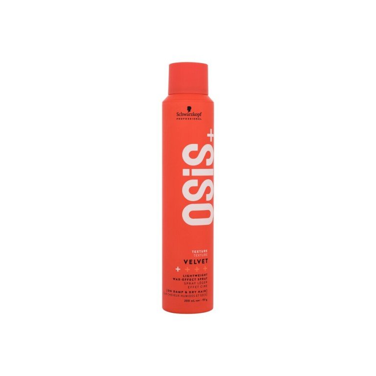 Schwarzkopf Professional Osis+ Velvet Lightweight Wax-Effect Spray 200Ml For Woman (Hair Spray) Schwarzkopf Professional Osis+ Velvet Lightweight Wax-Effect Spray 200Ml For Woman (Hair Spray)