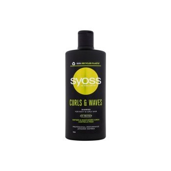 Syoss Professional Performance Curls & Waves   440Ml    For Woman (Shampoo)