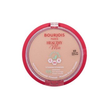 Bourjois Paris Healthy Mix Clean & Vegan Naturally Radiant Powder 10G  For Woman  (Powder)  03 Rose Beige
