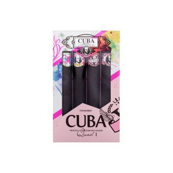 Cuba Quad I  35Ml Edt Heartbreaker 35 Ml + Edt La Vida 35 Ml + Edt Victory 35 Ml + Edt Vip 35 Ml For Woman  (Eau De Toilette)  