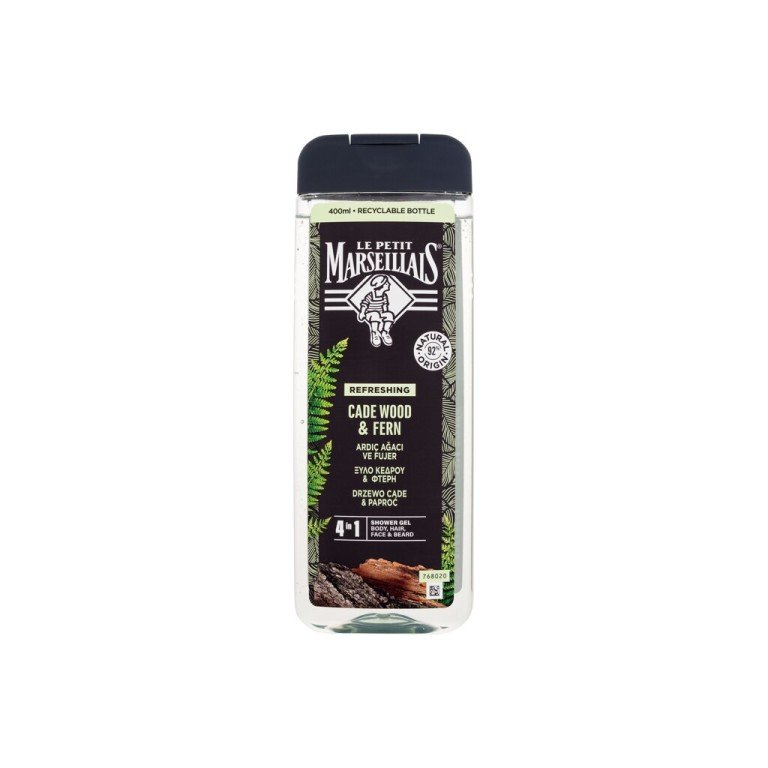 Le Petit Marseillais Cade Wood & Fern      400Ml For Man (Shower Gel)