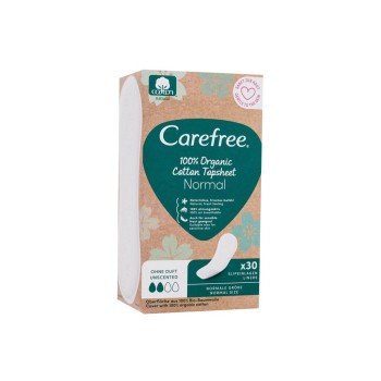 Carefree Organic Cotton      30Pc For Woman (Pantyliner) Normal