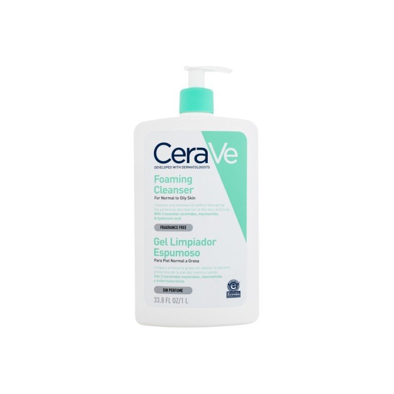 Cerave Facial Cleansers 1000Ml For Woman (Cleansing Mousse) Cerave Facial Cleansers 1000Ml For Woman (Cleansing Mousse)