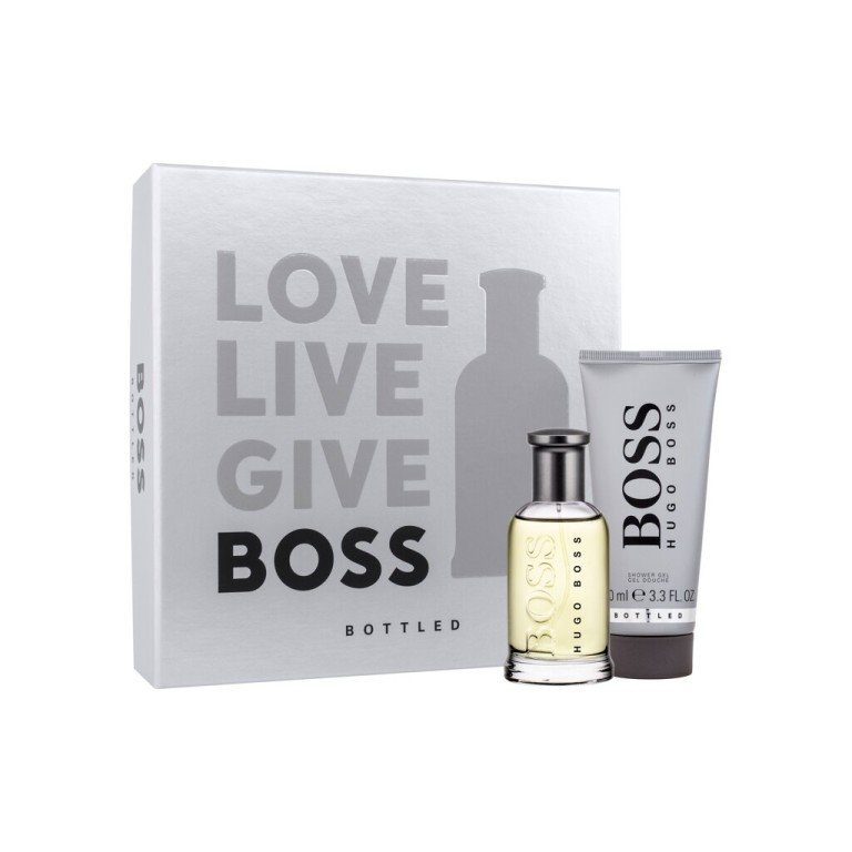 Hugo Boss Boss Bottled  Edt 50 Ml + Shower Gel 100 Ml 50Ml    For Man (Eau De Toilette)