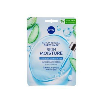 Nivea Skin Moisture      1Pc For Woman (Face Mask) Serum Infused Sheet Mask