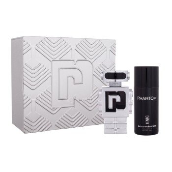 Paco Rabanne Phantom  100Ml Edt 100 Ml + Deodorant 150 Ml For Man  Deodorant(Eau De Toilette)  