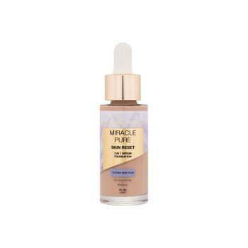 Max Factor Miracle Pure      30Ml For Woman (Makeup) Skin Reset 2In1 Serum Foundation
