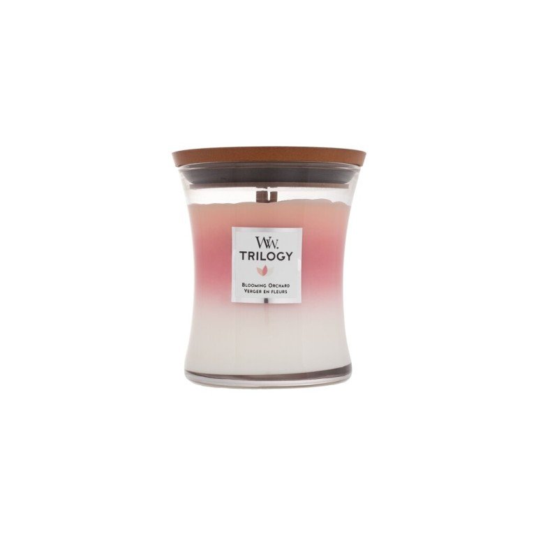 Woodwick Trilogy 275G Blooming Orchard (Scented Candle) Unisex Woodwick Trilogy 275G Blooming Orchard (Scented Candle) Unisex