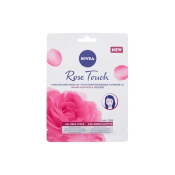 Nivea Rose Touch Hydrating Sheet Mask  1Pc    For Woman (Face Mask)