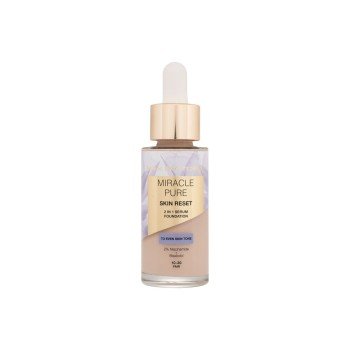 Max Factor Miracle Pure      30Ml For Woman (Makeup) Skin Reset 2In1 Serum Foundation