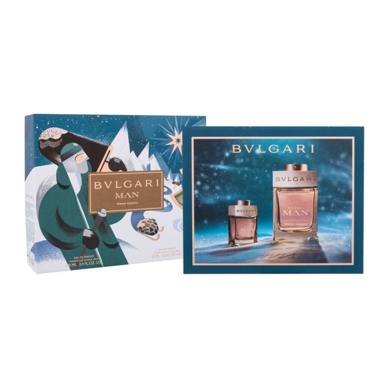 Bvlgari Man   Edp 100 Ml + Edp 15 Ml   100Ml M (Eau De Parfum) Terrae Essence