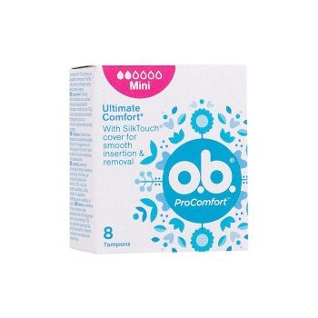 O.B. Procomfort      8Pc For Woman (Tampon) Mini