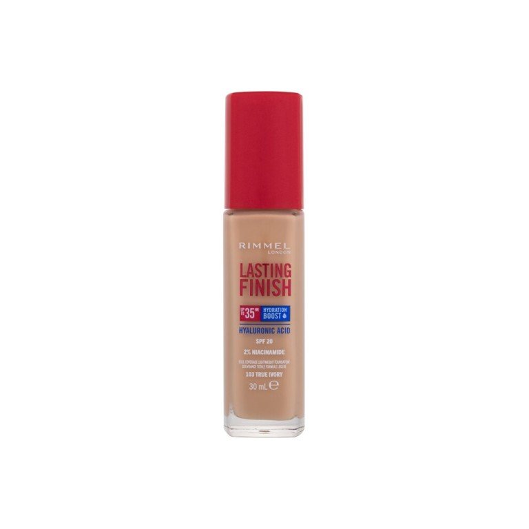 Rimmel London Lasting Finish 35H 30Ml  For Woman  (Makeup) SPF20 103 True Ivory