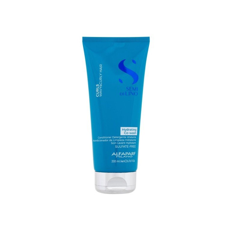 Alfaparf Milano Semi Di Lino Curls Hydrating Co-Wash  200Ml    For Woman (Shampoo)