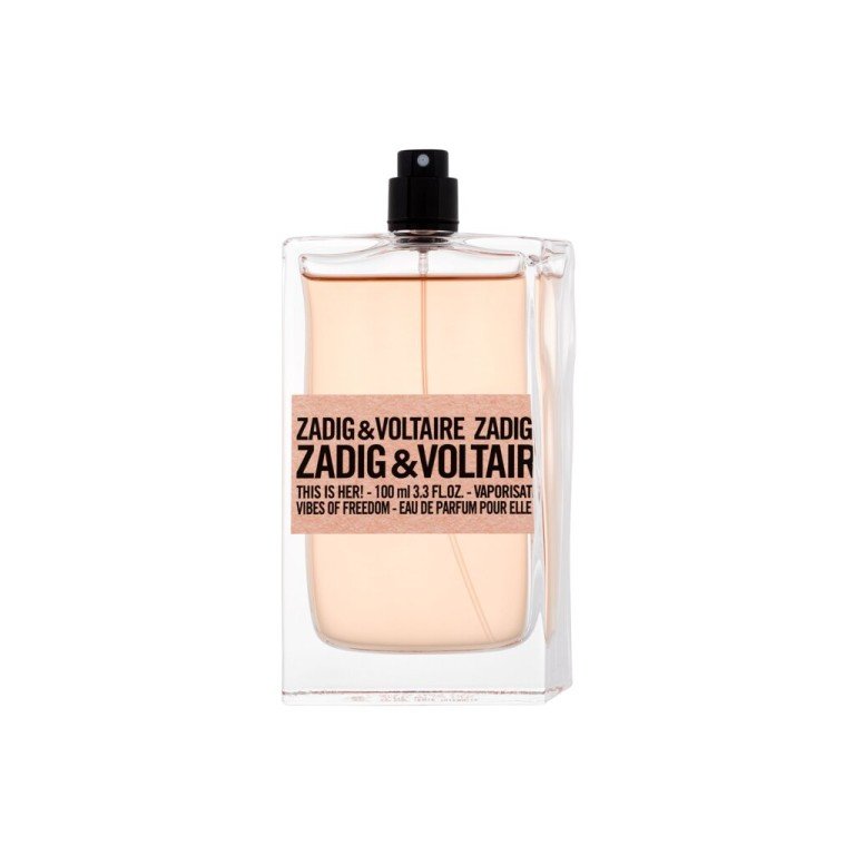 Zadig & Voltaire This Is Her! Vibes Of Freedom  100Ml    For Woman Without Box(Eau De Parfum)