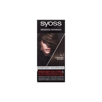 Syoss Permanent Coloration  50Ml  For Woman  (Hair Color)  4-1 Medium Brown