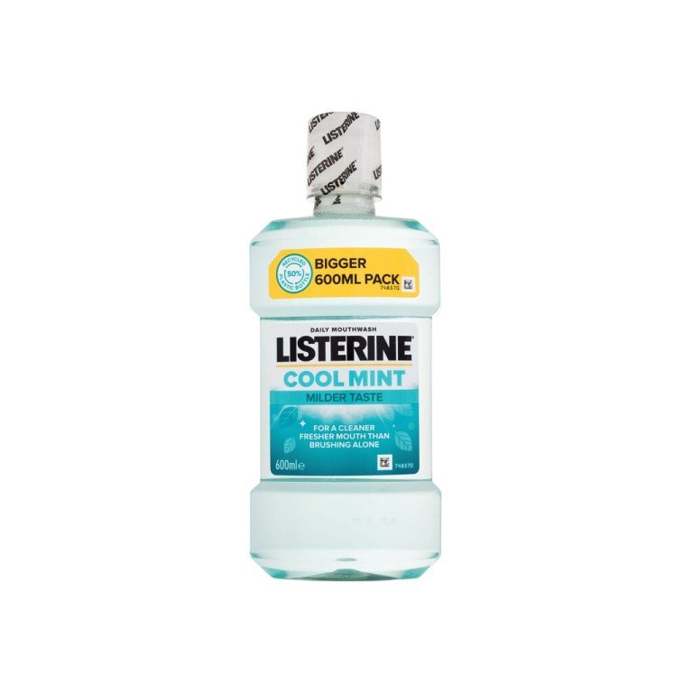 Listerine Cool Mint      600Ml Unisex (Mouthwash) Mild Taste Mouthwash